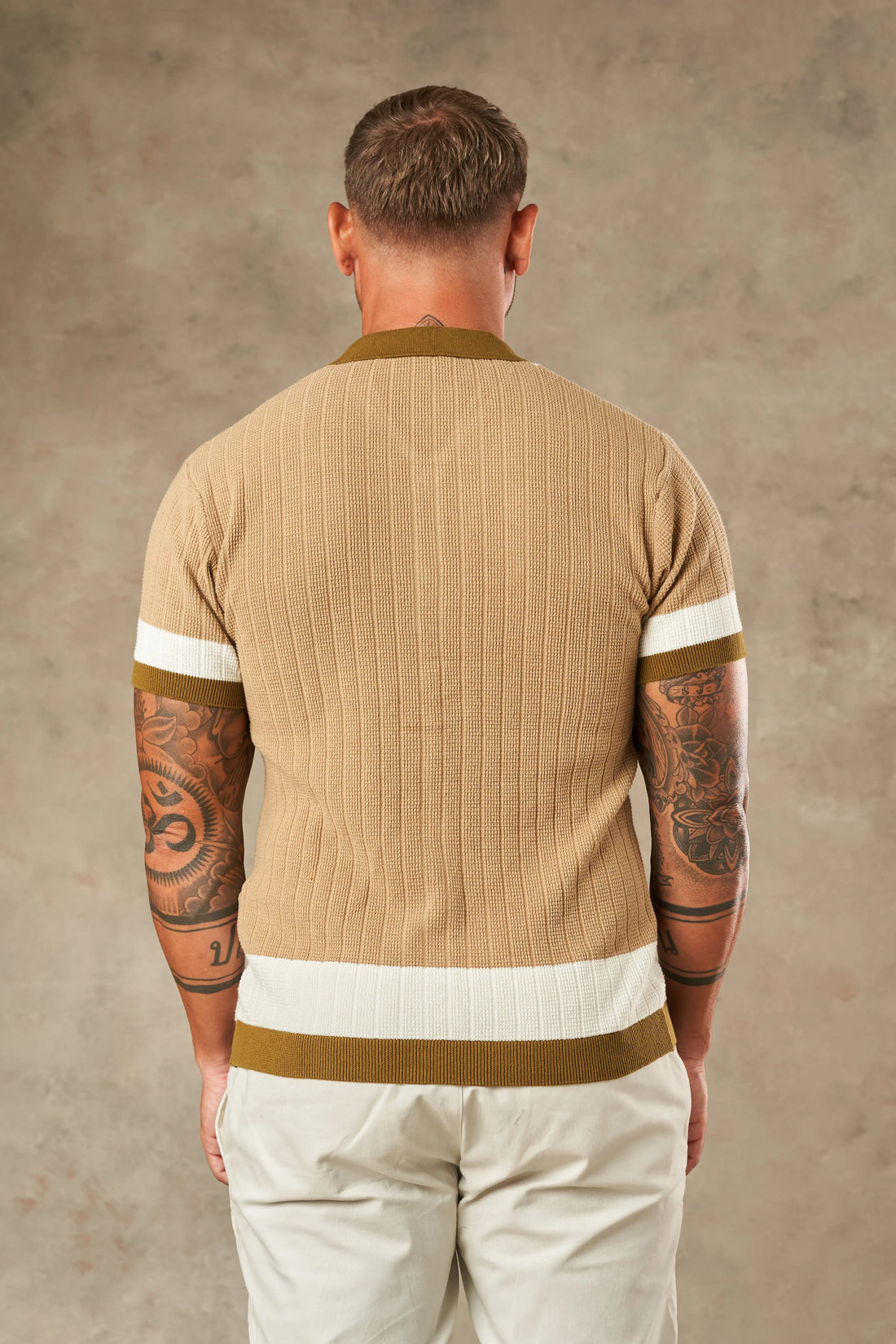 Tri Tone Riviera Button Down Shirt  - LCY London