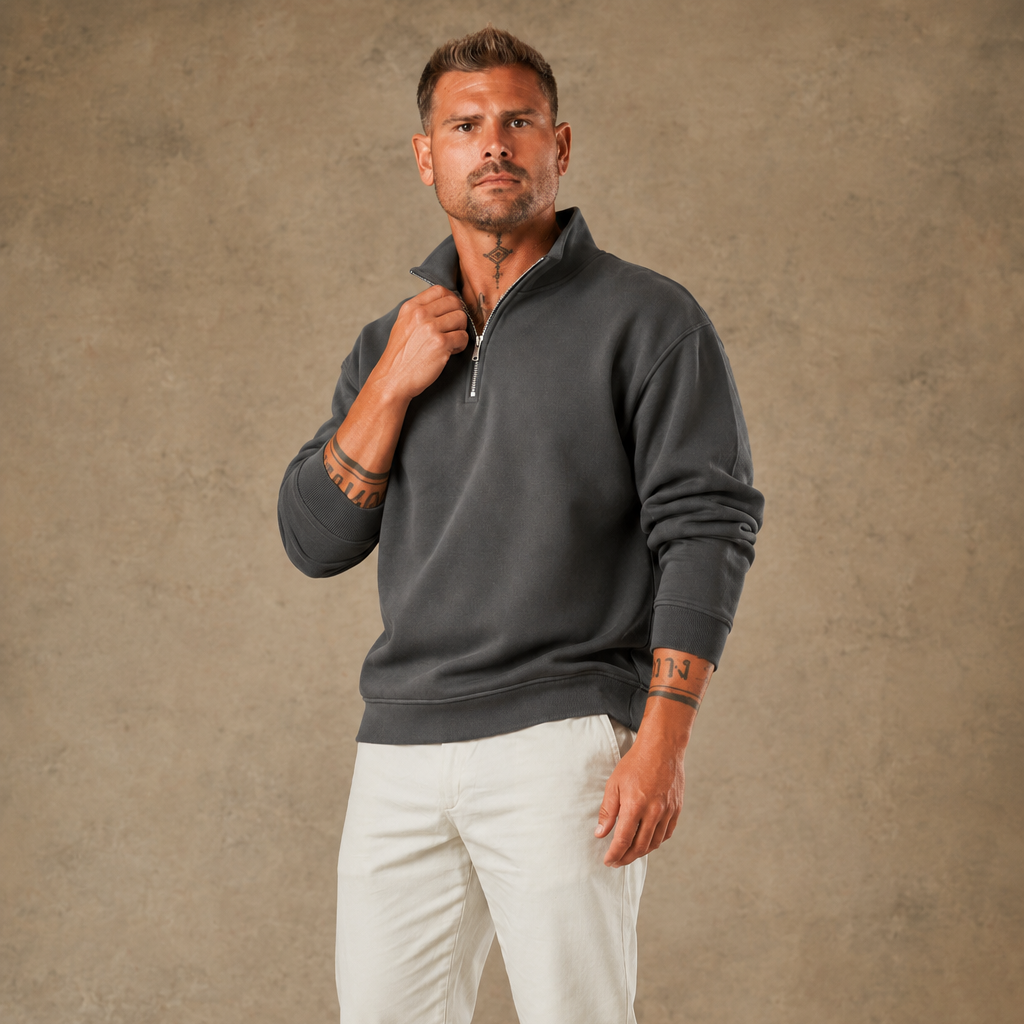 Zipper Sweater  - LCY London