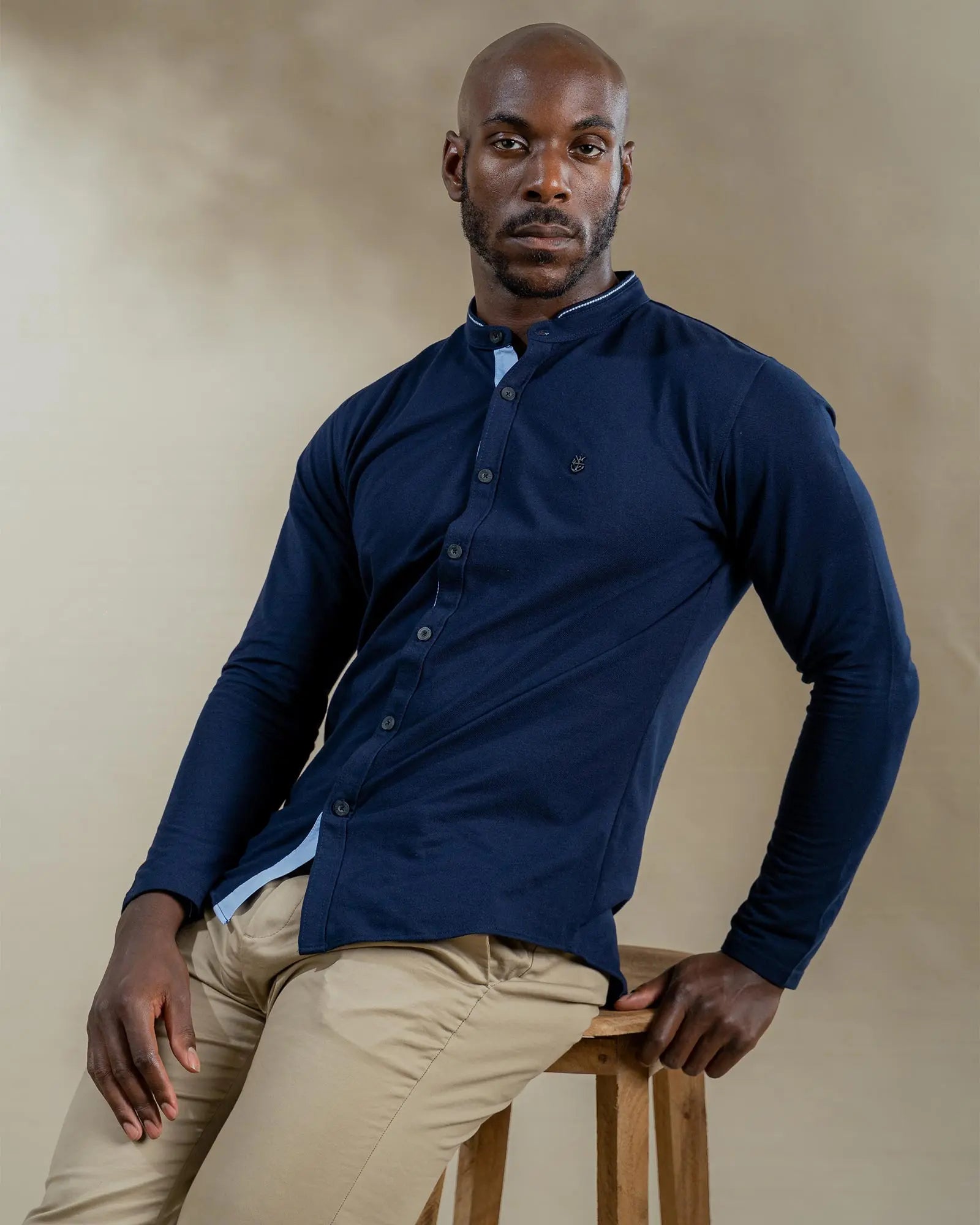 LCY London | Capsule Collection - Men's Hybrid Long Sleeved Shirt | Full Buttoned LCY London