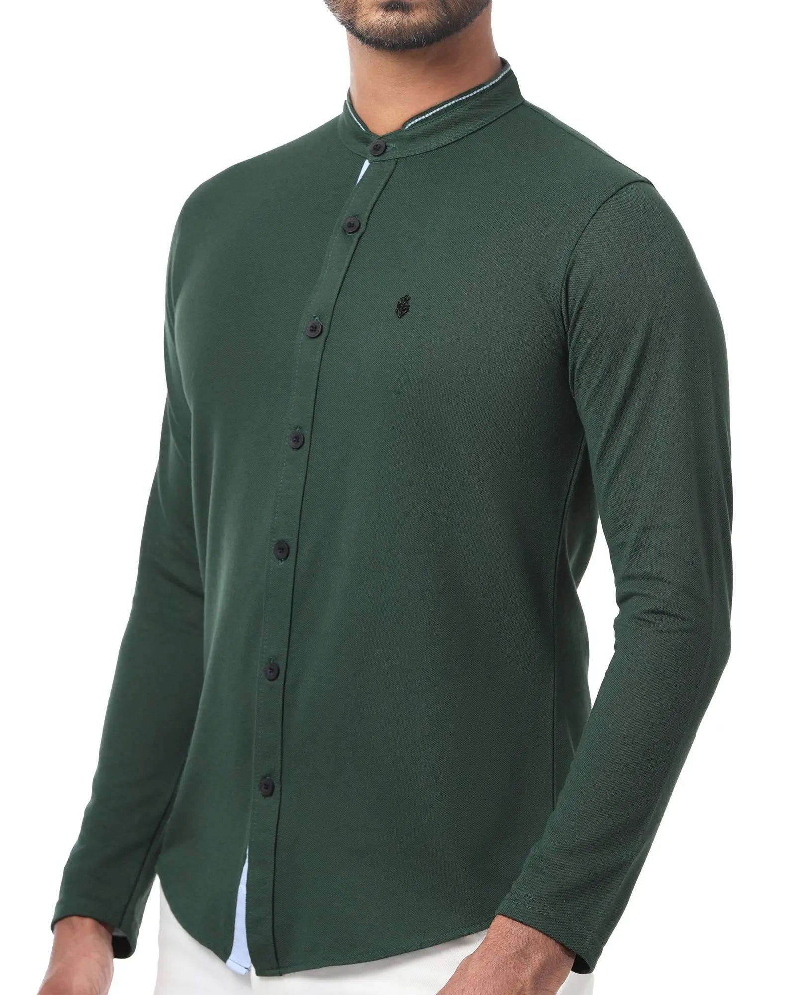 LCY London | Capsule Collection - Men's Hybrid Long Sleeved Shirt | Full Buttoned LCY London