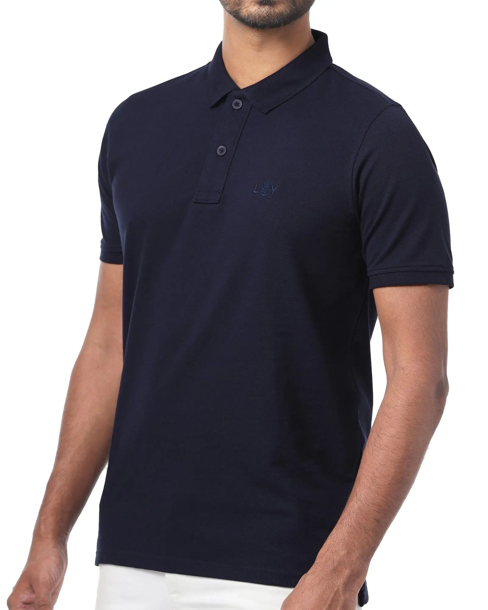LCY London | Stand Up Basic - Men&#39;s Short Sleeved Polo LCY London